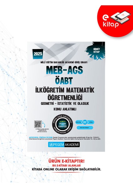 2025 MEB-AGS ÖABT İlköğretim Matematik Öğretmenliği Geometri-İsta