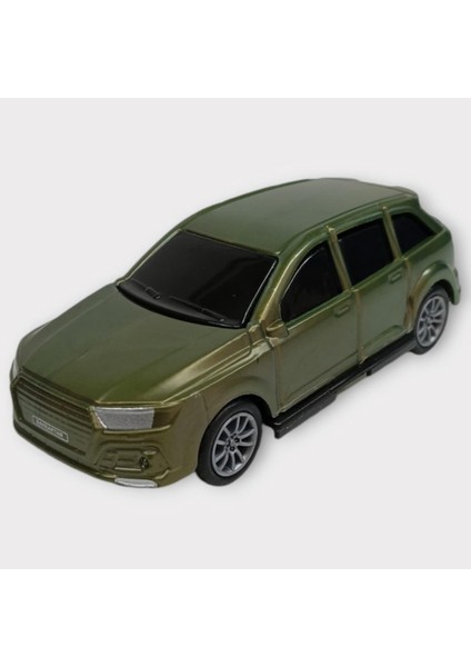 Çek Bırak Arabalar 10 cm - Yeşil Hatchback