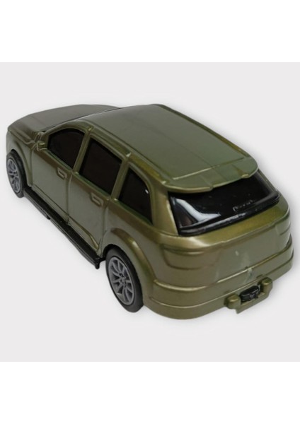 Çek Bırak Arabalar 10 cm - Yeşil Hatchback