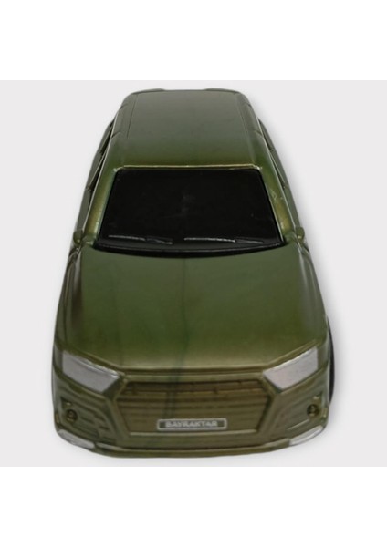 Çek Bırak Arabalar 10 cm - Yeşil Hatchback