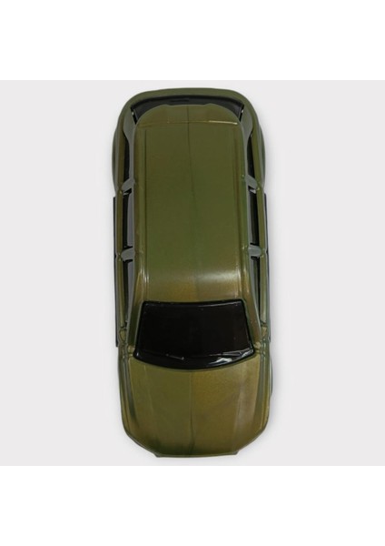 Çek Bırak Arabalar 10 cm - Yeşil Hatchback