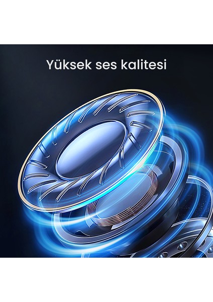 AUT111 3.5mm Kulak Içi Kablolu Kulaklık - Yüksek Ses Kalitesi - Mikrofonlu - Siyah