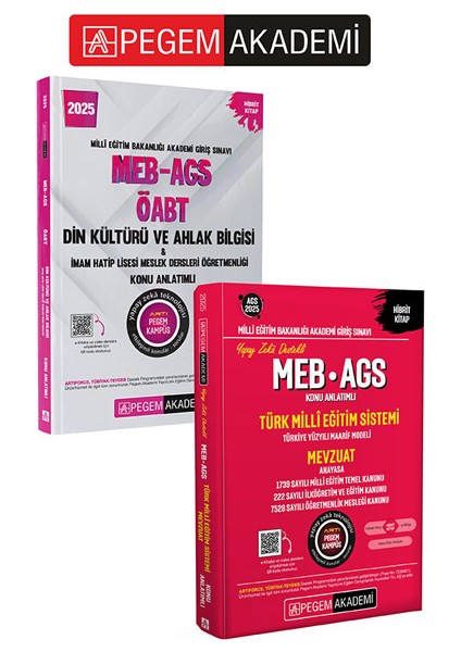 PEGEM AKADEMİ 2025 MEB-AGS-ÖABT Din Kültürü ve Ahlak Bilgisi-İmam