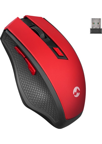 SMW-777 Usb Kırmızı 2.4Ghz Optik Wireless Mouse