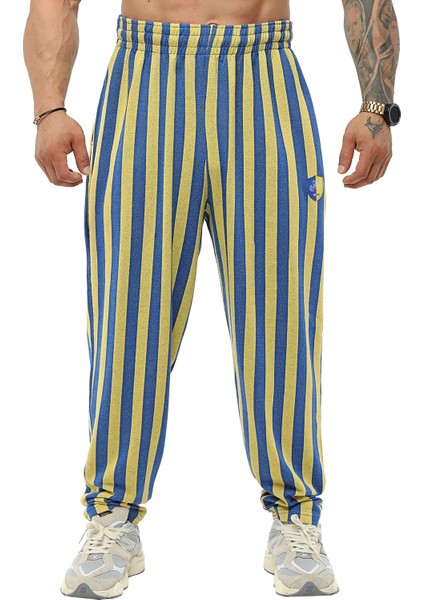 Loose Fit Eşofman Altı Desenli Şalvar Kesim Pantolon Bgsm PNT1381
