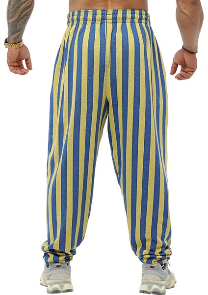 Loose Fit Eşofman Altı Desenli Şalvar Kesim Pantolon Bgsm PNT1381