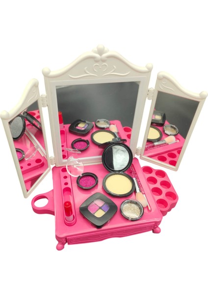 Zeytoys Elifin LED Işıklı Güzelllik Makyaj ve Masası ZEY2044