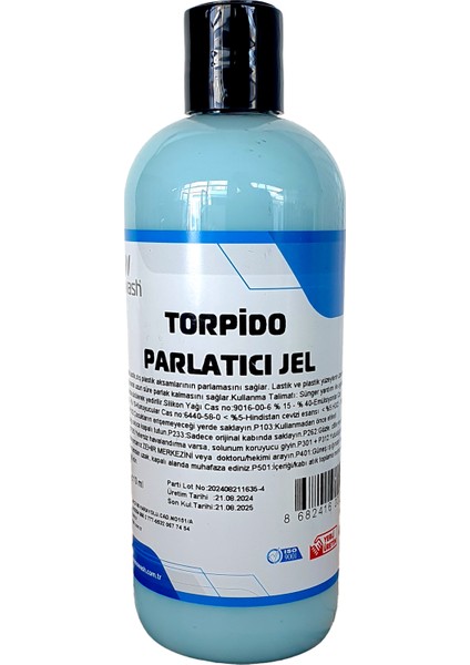 Torpido Parlatıcı Jel 400 ml