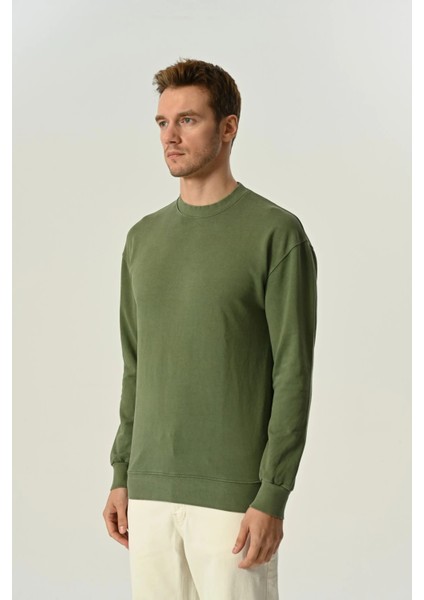 Erkek Asit Yıkamalı Sweatshirt modelleri