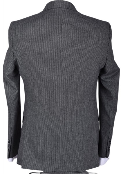 Mrk 6047-SLİMFİT Yelekli Takım /füme/60 Beden - 6 Drop fırsatları