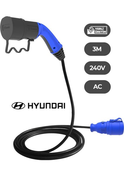 Hyundai Elektrikli Araçlardan Güç Alın: V2L Tekli Uzatma Priz Adaptör