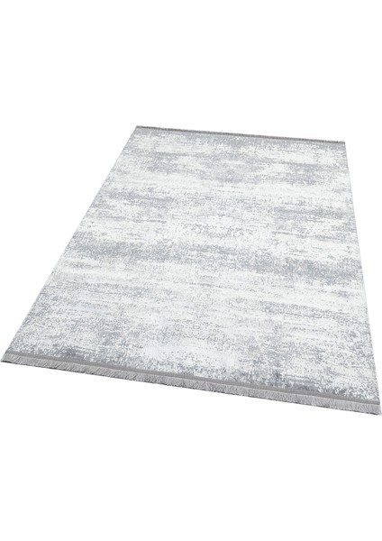Sateen St 01 Grey Hav Vermez Yıkanabilir Kaymaz Ince Dokuma Modern Makine Dokuması Halı fiyatları