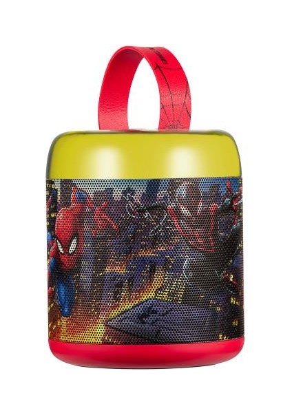 Marvel Spıder-Man Bluetooth Hoparlör ve Mikrofon Kablosuz Marvel Spıderman Karaoke Seti Mikrofonlu