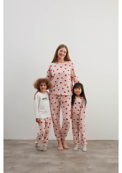 Erkek Çocuk Pamuklu Uzun Kollu Pijama Takımı