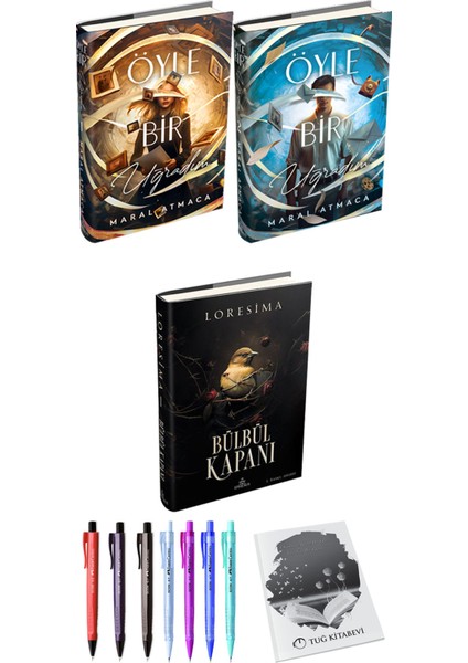 Öyle Bir Uğradım 2li Set (Ciltli) ve Bülbül Kapanı 1 (Ciltli) Loresima