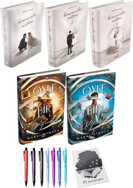 Öyle Bir Uğradım 2li Set (Ciltli) ve Kimsesizler Matemi 3lü Set (Ciltli)