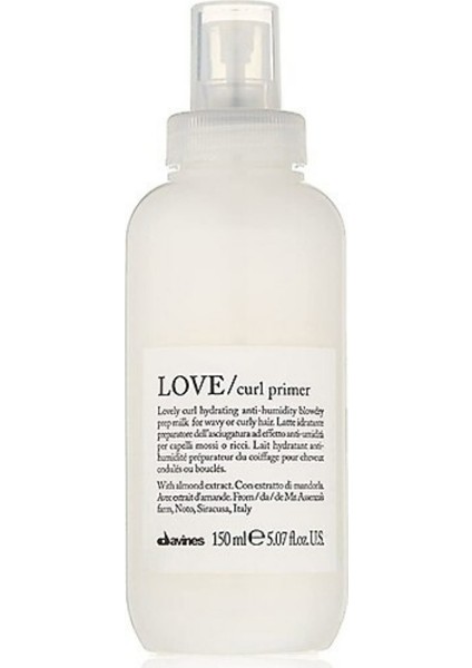 Love Curl Primer Kıvırcık Dalgalı Saçlar İçin Süt 150 ml 3'lü