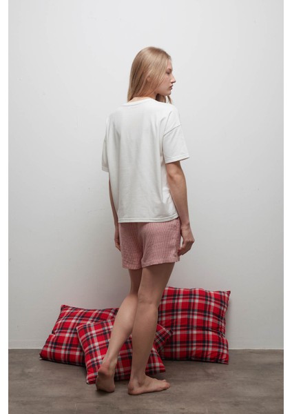 Kadın Viskon Dokuma Cepli Şort fırsatları