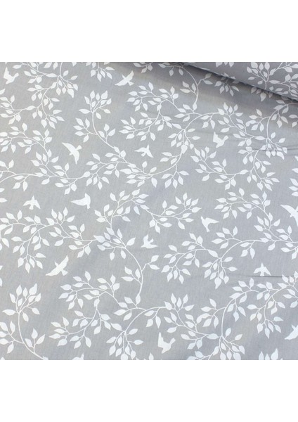 Gri Martı Nevresimlik Poplin Kumaş- cm lh