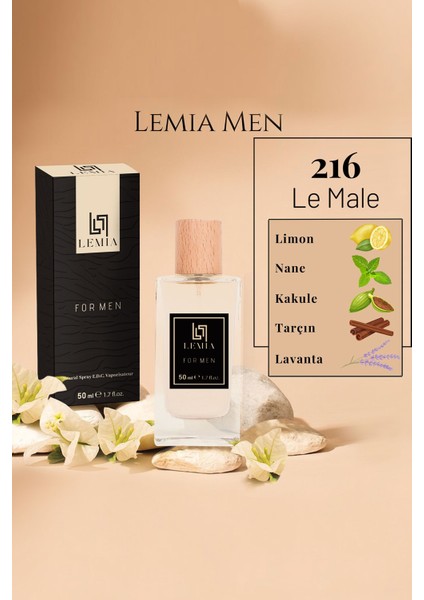 216 Le Male Erkek Edc 50ML