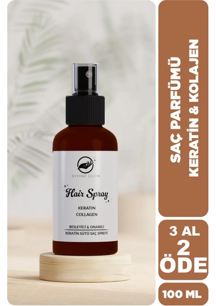 Keratin & Collagen Saç Parfümü & Saç Sütü 100 ml
