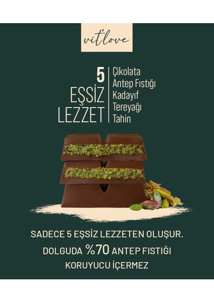 Vitlove Toscani Dubai Bliss - Dubai Çikolası 190 G fiyatları