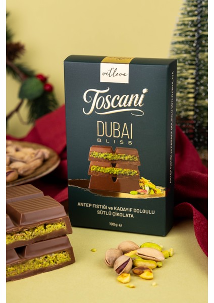 Vitlove Toscani Dubai Bliss - Dubai Çikolası 190 G modelleri