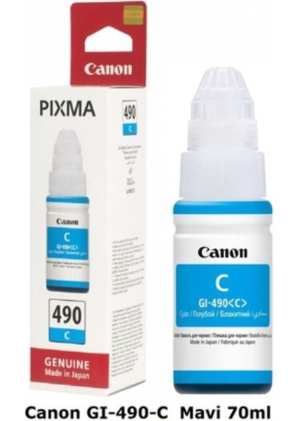 GI-490 Y Mürekkep Mavi 70 ml fiyatları