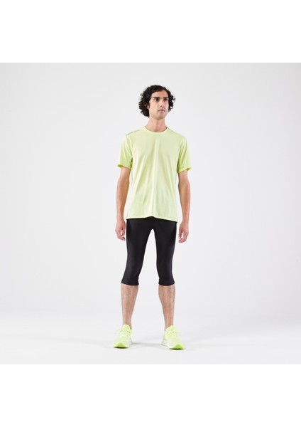 Kalenji Erkek 3/4 Tayt - Koşu - Siyah - KIPRUN Run 100 indirimleri