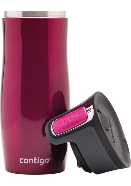 Westloop Autoseal Termos Bardak 470ML - Pembe