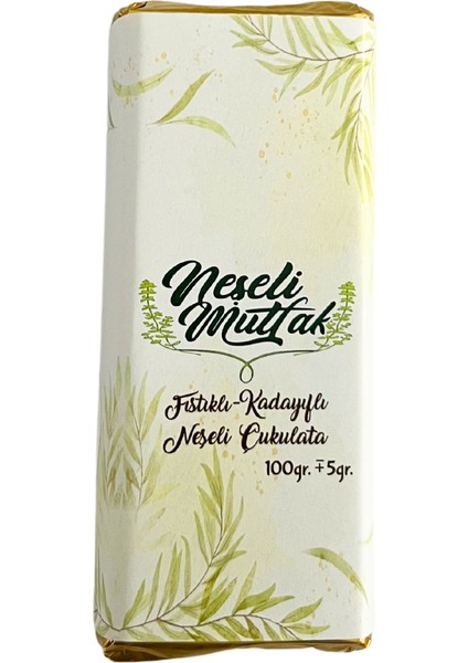 Fıstıklı Kadayıflı Neşeli Çikolata 100 gr