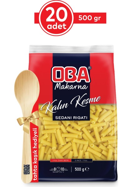 Kalın Kesme Makarna 500 gr (20'li Paket)