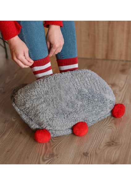 Pandamkee Peluş Ayak Isıtıcısı, Peluş Panduf
