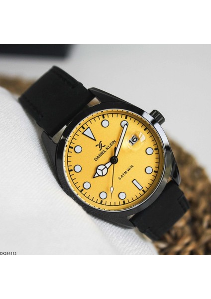 DK254112 Deri Kordonlu Erkek Kol Saati