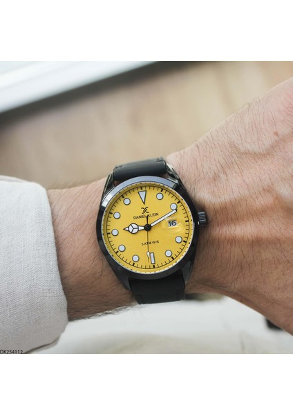 DK254112 Deri Kordonlu Erkek Kol Saati fırsatları