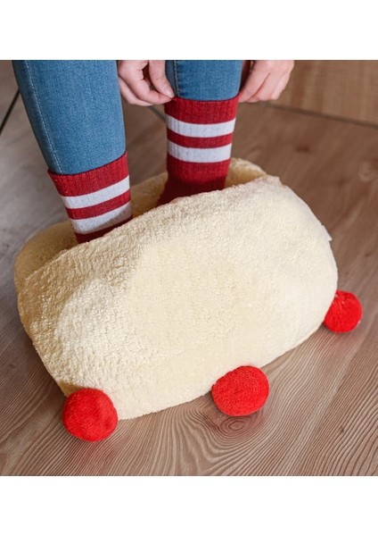 Pandamkee Peluş Ayak Isıtıcısı, Peluş Panduf