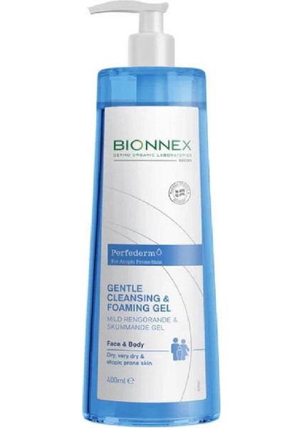 Perfederm Gentle Cleansing & Foaming Gel 400 ml