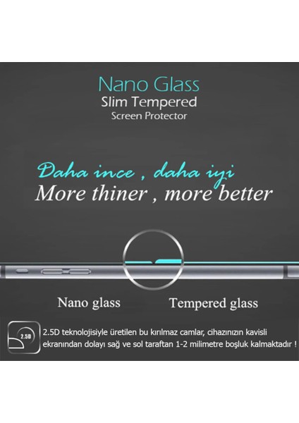 Xiaomi Mi Note 2 Uyumlu Nanoflex Esnek ve Dayanıklı Ekran Koruyucu