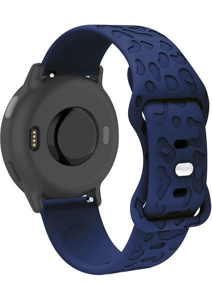 Samsung Galaxy Watch Active 2/gear Sport/s2 Classic/watch 3 41MM Uyumlu Leopar Desenli Siliko Kordon fiyatları