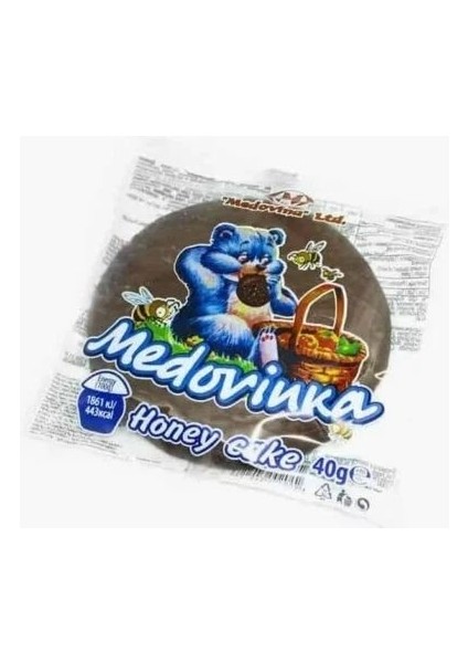 Medenki Ballı Kek 40 gr x 4 Adet