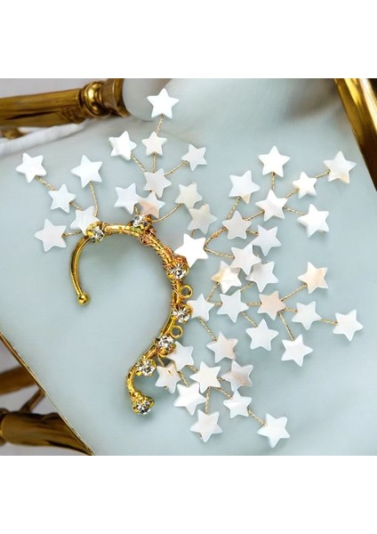 Yıldız Detaylı Tek Küpe fiyatları