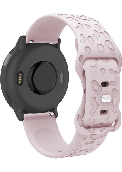 Samsung Galaxy Watch Active 2/gear Sport/s2 Classic/watch 3 41MM Uyumlu Leopar Desenli Siliko Kordon fiyatları