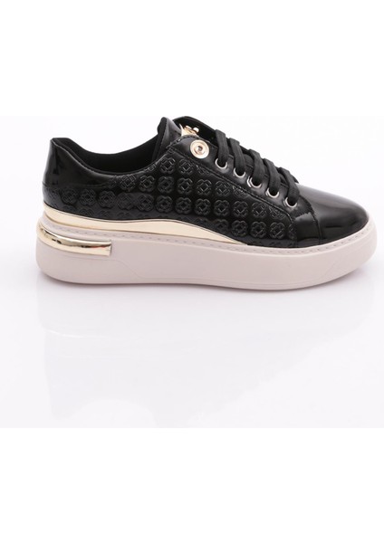 2553 Kadin Bağcikli Sneakers Ayakkabi