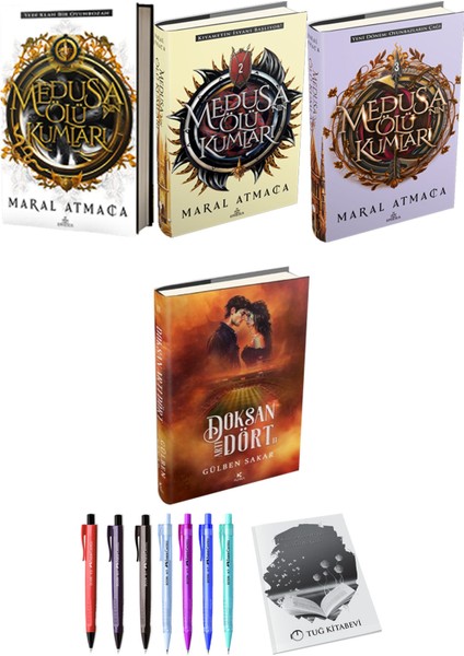 Medusanın Ölü Kumları 3lü Set (Ciltli) ve Doksan Artı Dört 2 (Ciltli)