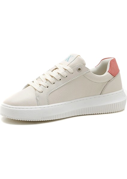 Kadın Chunky Taban CK Logo Beyaz Sneaker fiyatları