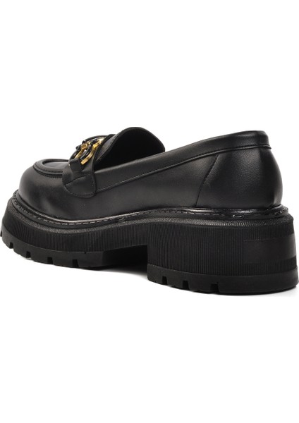 Poliüretan Siyah Cilt Kadın Günlük Ayakkabı fırsatları