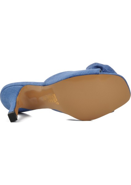 Mavi Kadın Topuklu Terlik indirimleri