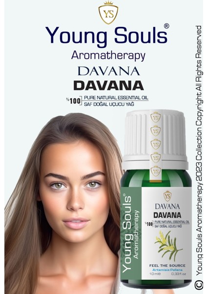 Aromaterapi Davana Uçucu Yağ ( Essential Oil ) 10 ml