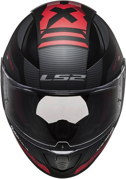 Rapıd 2 Xtreet Mat Siyah-Kırmızı (Kapalı Kask)