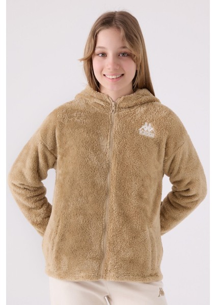 Kapüşonlu Polar Kız Çocuk Sweatshirt 361X1CW